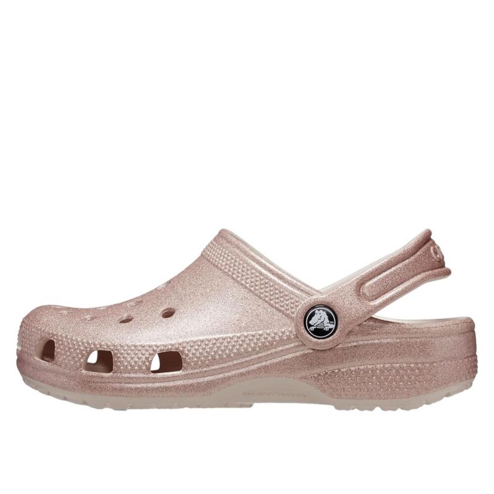 Crocs Classic Glitter Clogs Quartz Glitter 206992-6WV Toddler